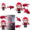 Nimona Monster Girl Plush Toy Doll Anime Collectible Figure
