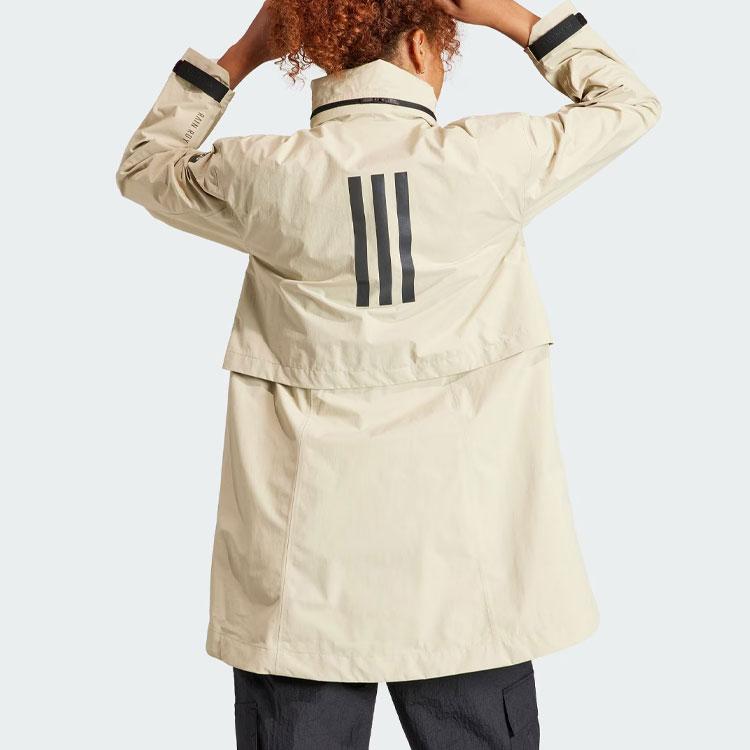 Adidas Myshelter Rain.Rdy Parka Dámská bunda Hnědá IR6159