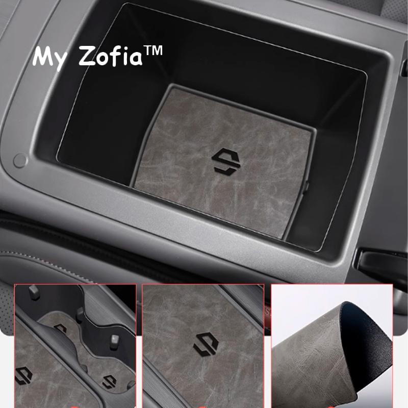 For Leapmotor C10 2024 2025 2026 Car Water Cup Coaster Waterproof Anti Slip Car Cup Holder Coasters Leather Mat Accessories