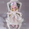 ICY Fortune Days 1/6 28cm BJD Doll, 28 Spherical Jointed Doll with Full Set of Clothes and Shoes, Best Gift for Girls 6+ (White Angel)