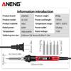 ANENG SL102 Soldering Iron Digital Adjustable Temperature 110V Plug Professional Portable Welding Repair Electric Tools Soldering Pen/soldering Gun