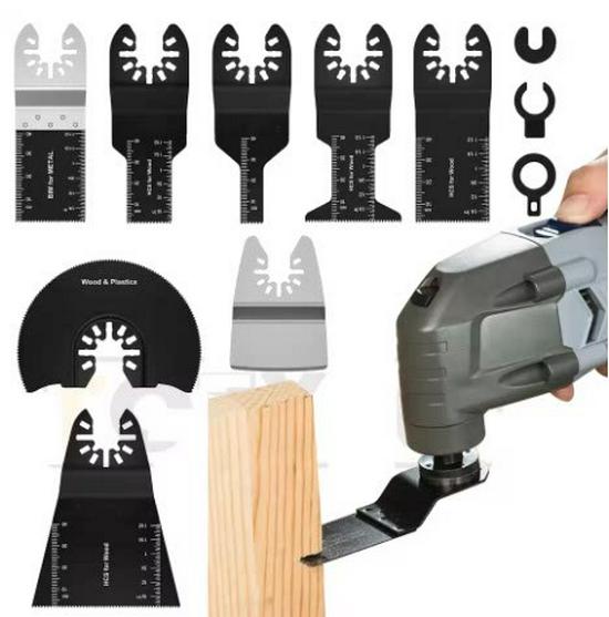 72-teiliges Universal-Bi-Metall-Oszilliersägeblatt-Set für Holz- und Metallzuschnitt