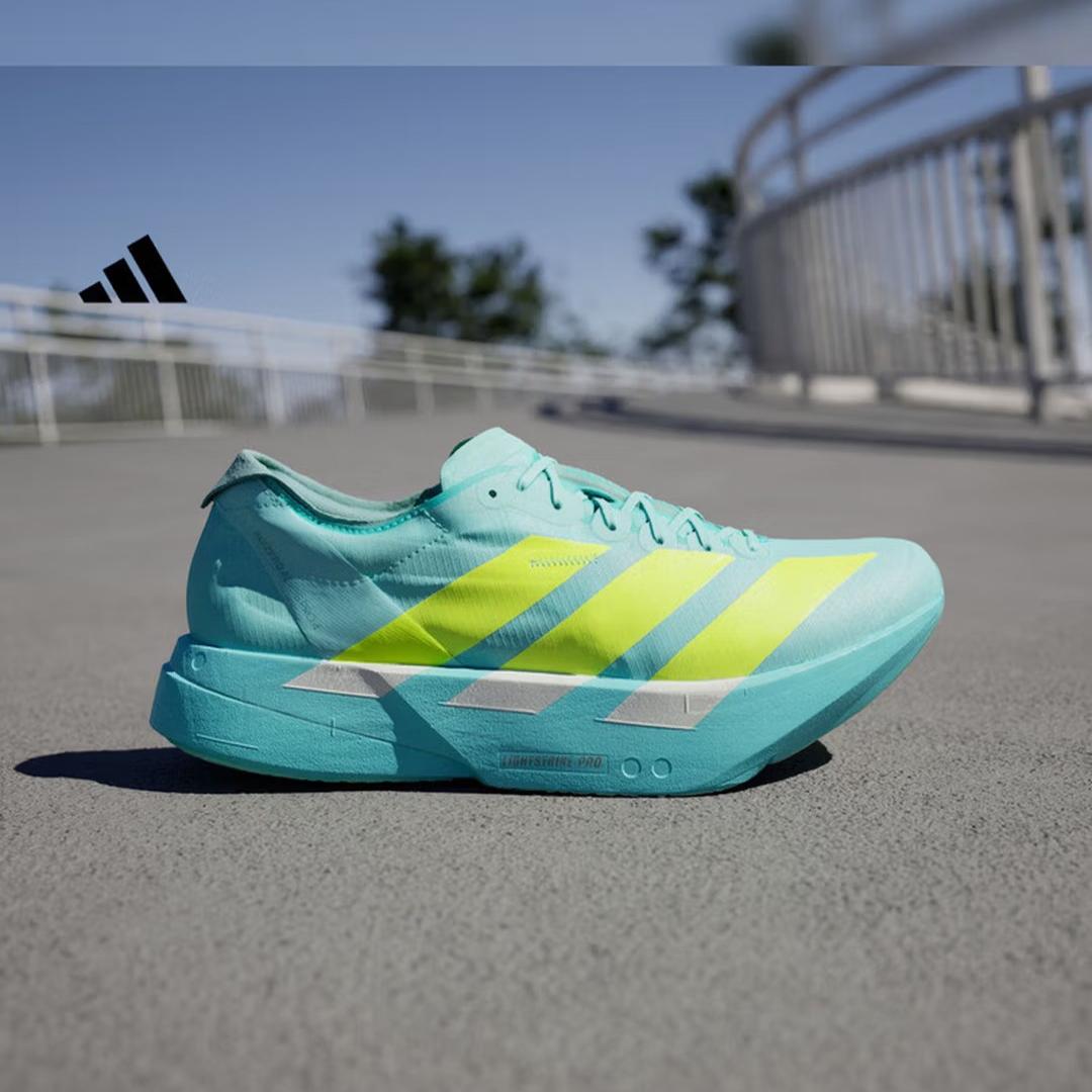 

Adidas ADIZERO ADIOS PRO 4 M Ультралегкі амортизуючі кросівки для бігу Adidas JR1251 47 синій