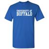 University At Buffalo Bills Basic Block - NCAA Sports Team T-Shirt - Royal