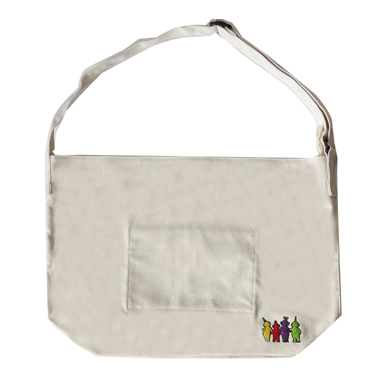 

Small Planet Teletubbies Canvas Bag Back View Embroidery
