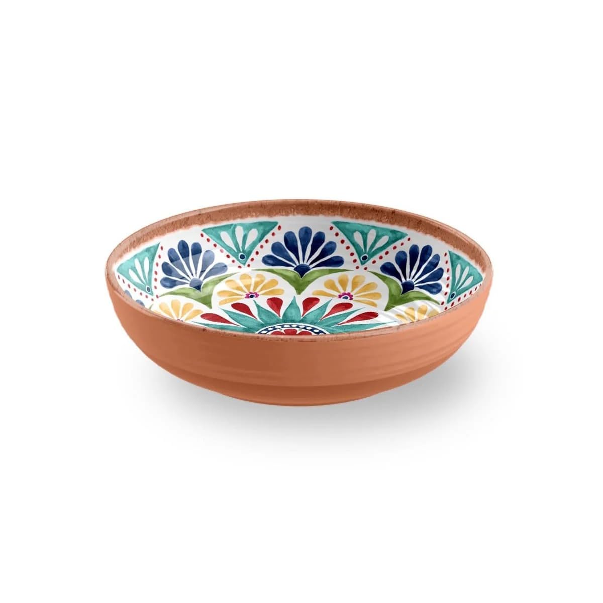 

Abode Homeware Rio Medallion Salad Bowl, Shatter-Resistant, 20cm, Perfect for Pasta and Curry Dishes, Stylish Design, Dishwasher Safe, BPA-Free, Deep
