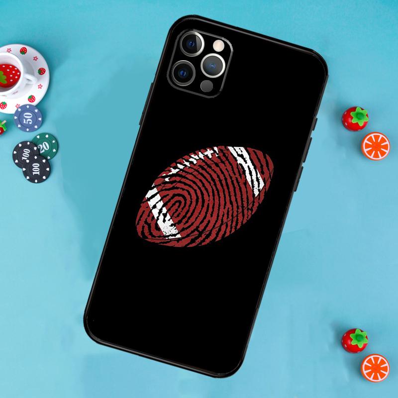 American football player sport Phone Case For iPhone 17 Air 16 15 14 13 11 12 Pro Max 13 12 mini 15 16 Plus 16e Cover Funda