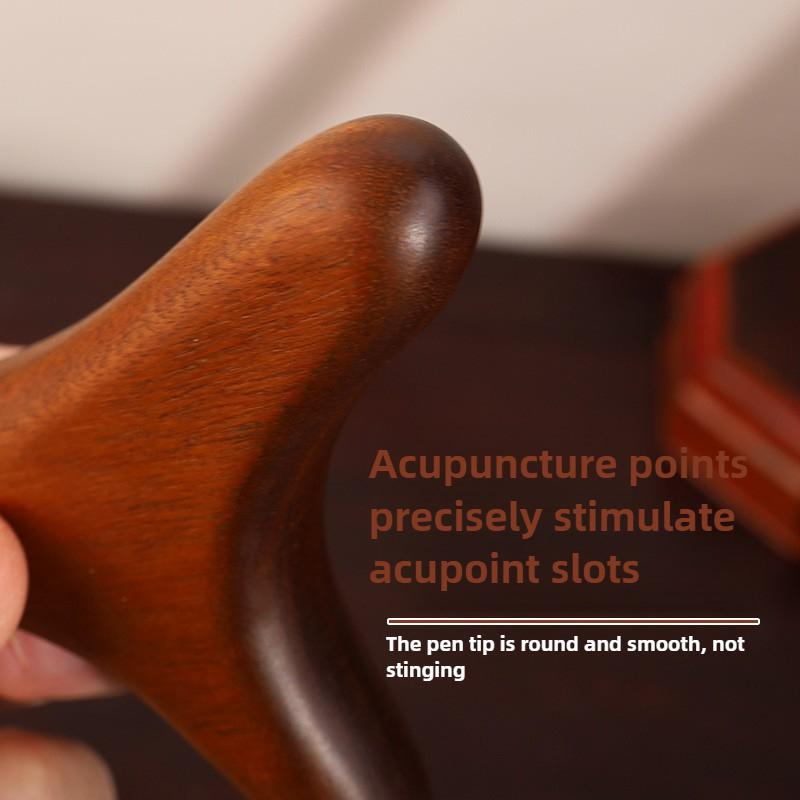 1 PCS Neck Foot Sandalwood Trigger Point Massage Gua Sha Tools Home Gym Professional Therapy Massage Tool For Back Leg Hand Face