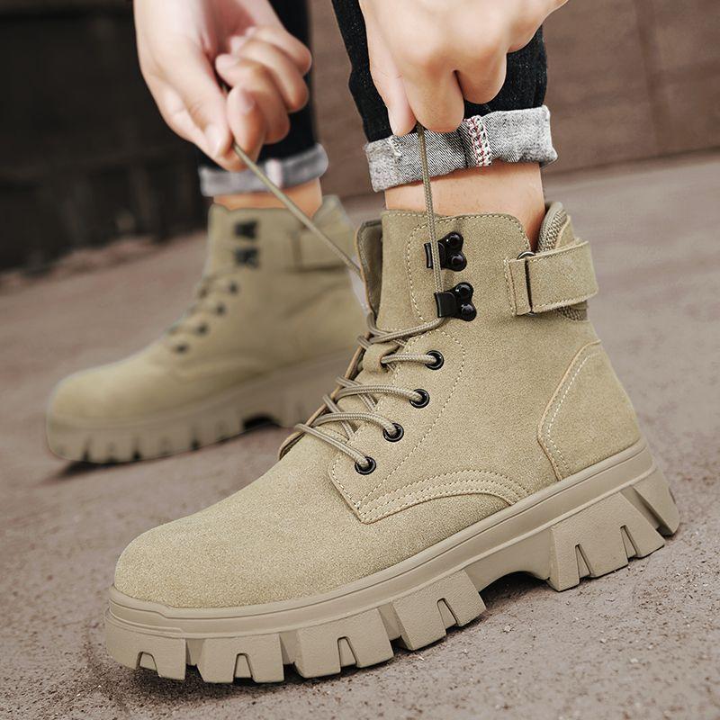 Men Boots New Winter Slippers Warm Men Shoes Waterproof Non-Slip Plush Sneakers Male Tenis Shoes Boots Men Sneakers Winter
