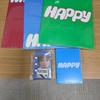 BTS Seokjin HAPPY Album 4-delige set + speciaal cadeau(Willekeurig)