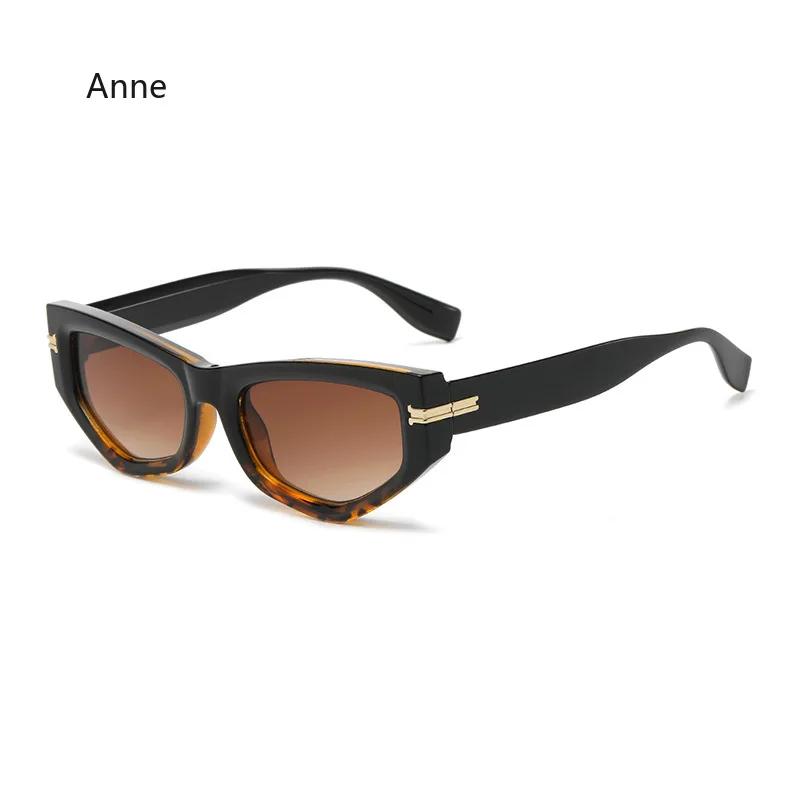 Women Cat Eye Sunglasses  Luxury  Designer Vintage Irregular Frame Gradient Eyewear UV400 Shades Women's Sunglasses