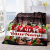 Arsenal Customize Your Name Blanket Gift Customizable Blanket Soft & Cozy Versatile for Home Decor Chair Office Living Room Four Seasons Universal