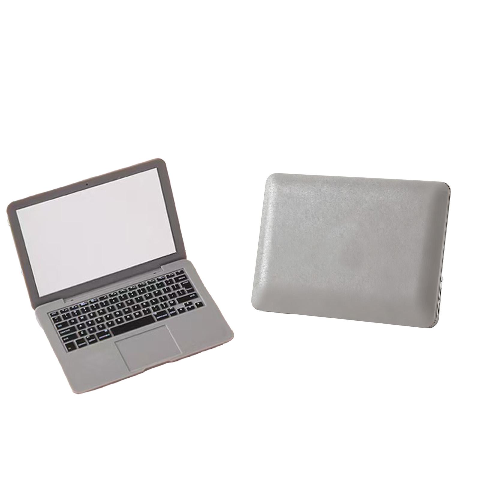 Мини-компьютер, Портативный ноутбук, Складной - Зеркало для макияжа, Креативный дизайн One Size серый