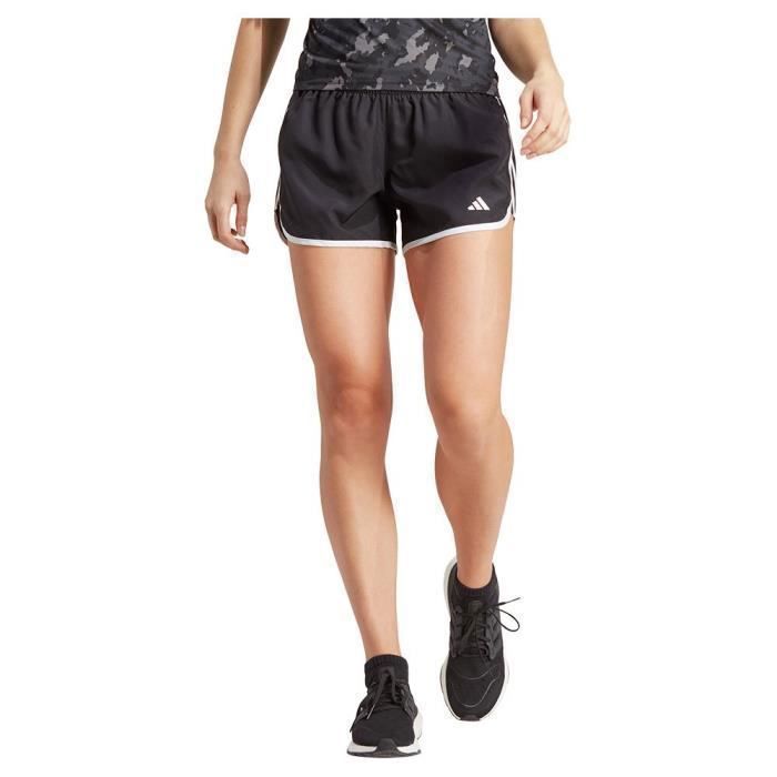 Short De Course - Adidas - M20 - Noir - Respirant - Non Imperméable
