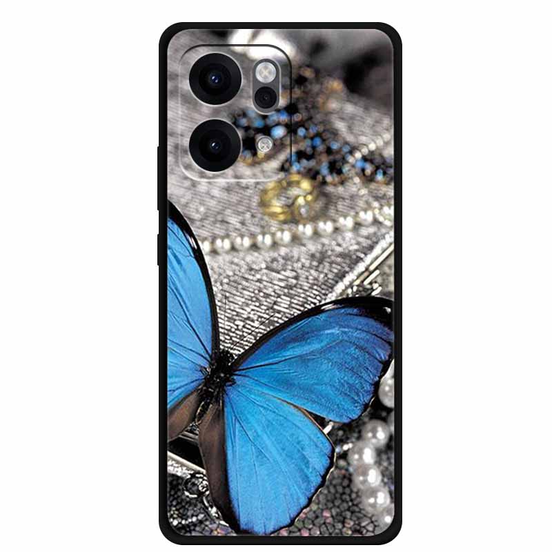 For Oppo Reno14 Pro 5G Case Animals Soft Silicone TPU Phone Cases Back Cover for Oppo Reno 14 Lion Shockproof Cool Wolf Capa
