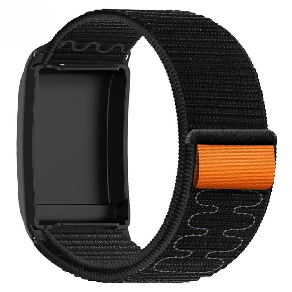 Nylonklockarmband för Whoop 5.0 Armband Vävtyg Klockarmband med Skydd för Whoop 4.0 Sportarmband Magnetiskt Band