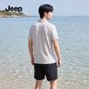 JEEP Men's Casual Short Sleeve Polo Shirt
