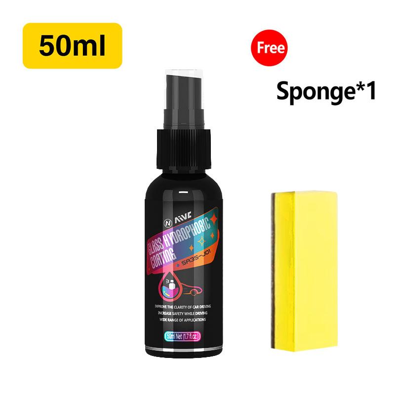 Car Windshield Nano Water Repellent Rain Proof Anti Fog Coating Agent Glass Hydrophobic Spray For Vehicle Mirror Window Hoses Windshield Washer 1