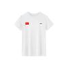 Li-Ning Fashionable Versatile DIY Printed White Quick-Dry Skin-Friendly Summer T-Shirt Unisex Tops ATSW811-1+GQJY-001