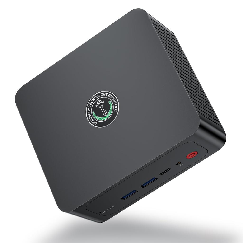 TRIGKEY Mini PC S7 Pro AMD Ryzen 7 7840HS rdzenie i 16 do Zen 3 Mini PC 32 GB DDR5 500 GB NVME mały 3 ekrany jednoczesne wyjście 4K szybka sieć Wi-Fi