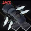 2/4PCS Angel Wings Door Welcome Light Car Atmosphere Lights LED Accessories Wireless Projection Car B7B1 Decorative Lights