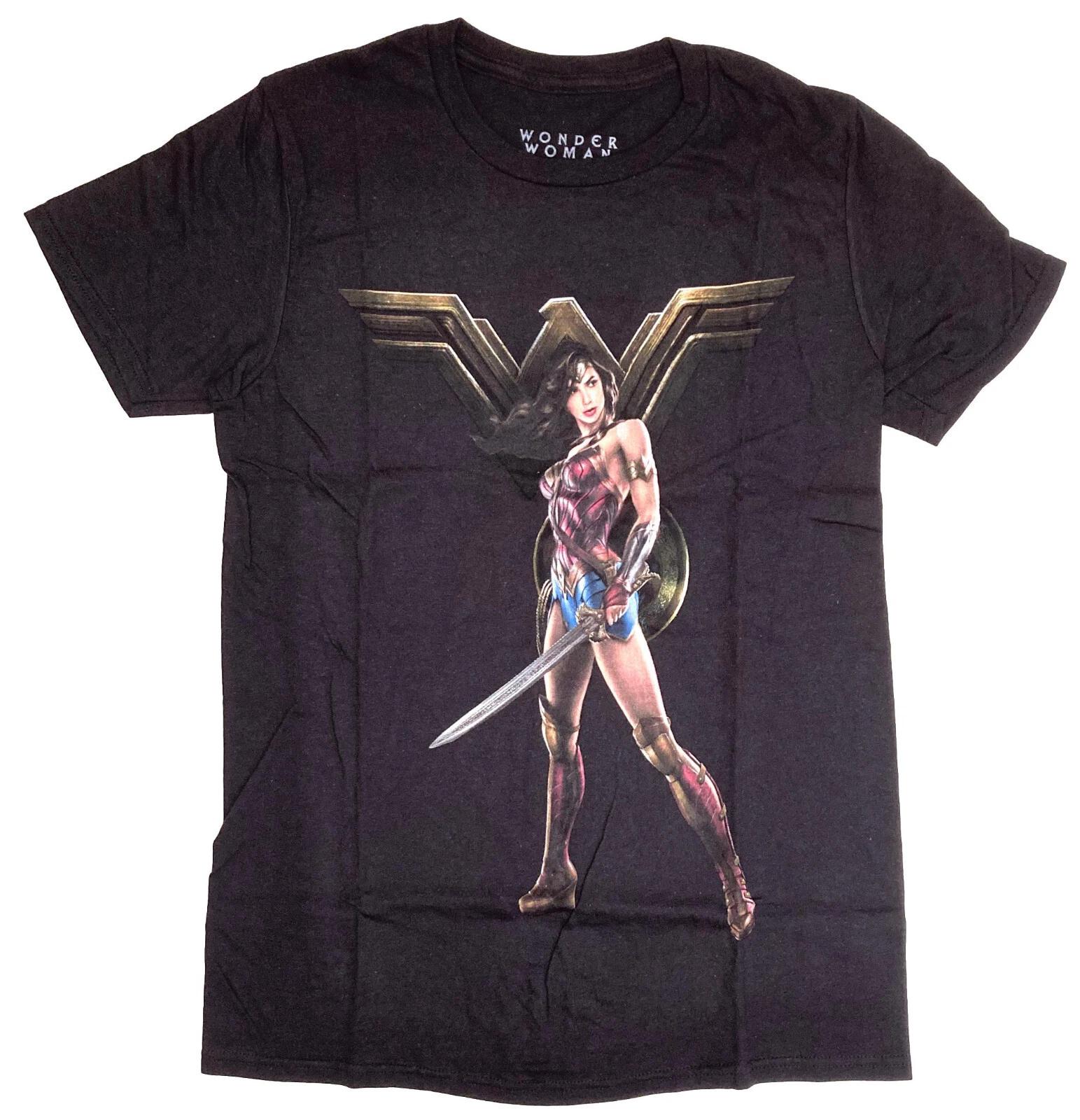 DC Comics Wonder Woman Men s Black T-Shirt New M