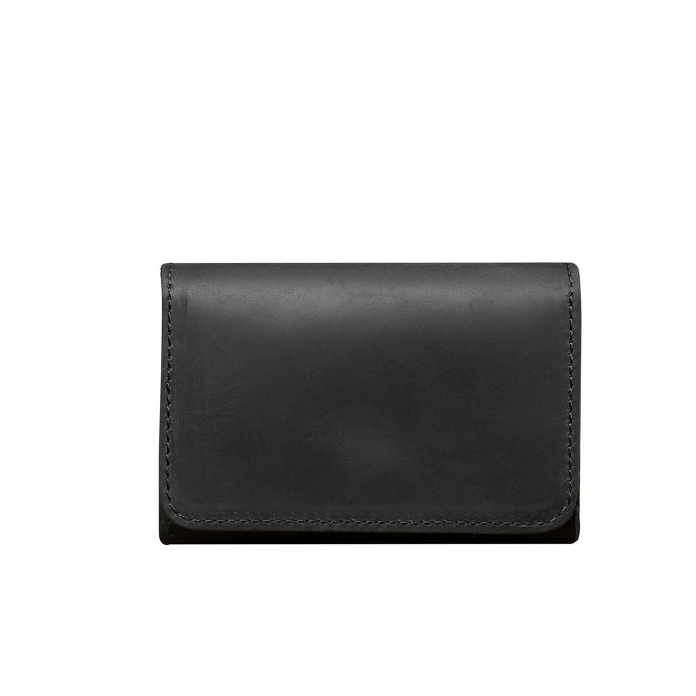 Leather Business Card Case Holder for Men and Women Credit Card Holders Vintage Cards Wallet Hasp Bifold Small Wallets