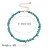 Personalized Fashion Irregular Turquoise Necklace, Creative Simple And Versatile Collarbone Chain
