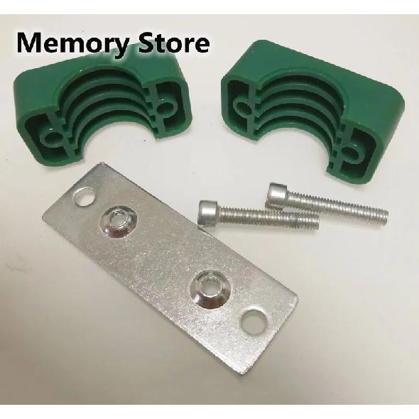 

2PCs 6/8/10/12/12.7/13.5/14/15/16/18/19/20/22/25mm Diameter Pipe Bolted Plastic Clips Pipe Clamp Tube Fastener Assortment Kit 6mm Diameter Pipe