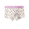 Calzoncillos Boxer Transpirables Estampados de Algodón Puro para Hombre - Pantalones Cortos Lindos Juveniles de Talla Grande de Tiro Medio