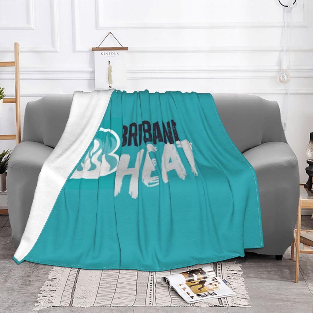Brisbane Heat Cricket Low Price New Print Novelty Fashion Soft Warm Blanket Brisbane Heat Cricket Bbl Big Bash