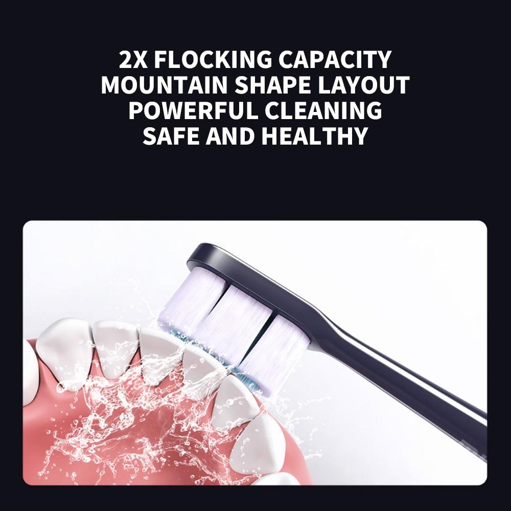 New Xiaomi Mijia Toothbrush Head T700 Sonic Electric Toothbrush Waterproof Soft Health Replacement Soft Bristles 2/4/6Pcs