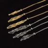 Geometric Necklace With Adjustable Stainless Steel Chain For Womens Fashion Jewelry