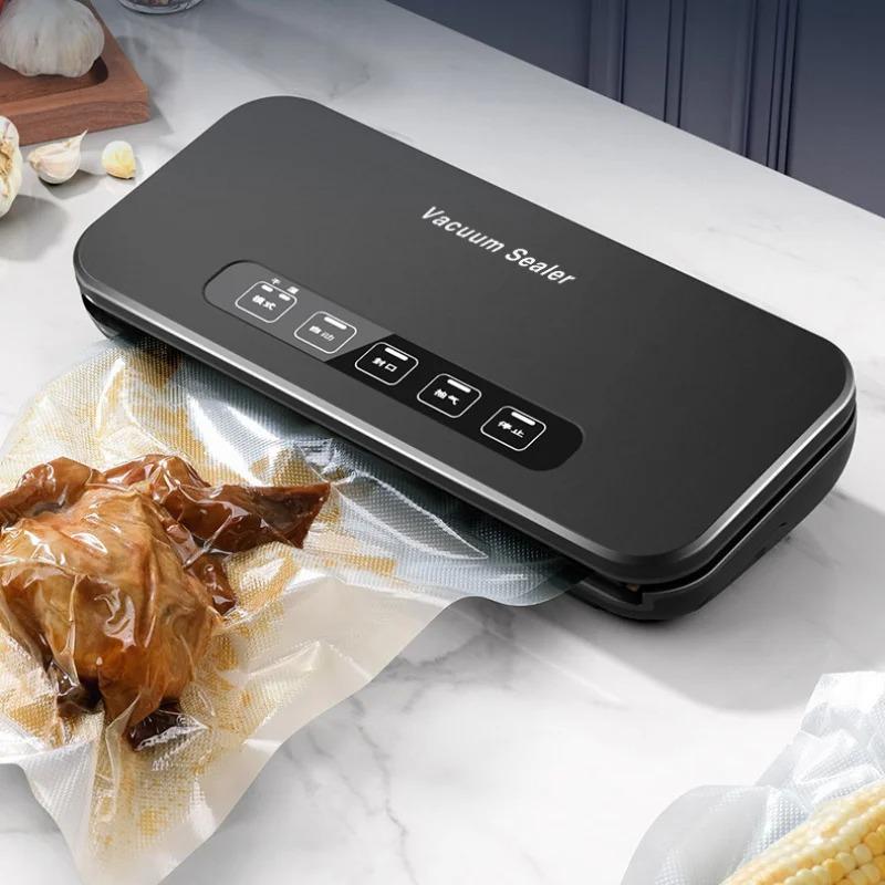 Vacuum Sealer 1PC Home Food Sealer Small Touch Screen  Packaging Long-lasting Freshness Compression Plastic Sealer