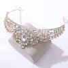 2026 Alloy Crystal Bridal Jewelry Crown, European Wedding Ball Performance Accessories Crown