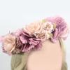 Women Girls Flower Hair Wreath Festival Wedding Party Headband