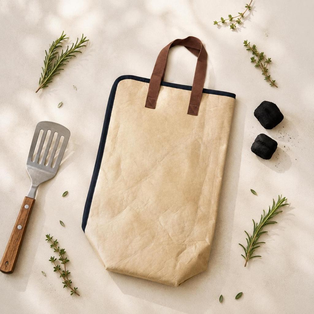 Barbecue Thermal Bag Large Capacity Bbq Food Bag Easy To Clean Zipper Closure For Travel
