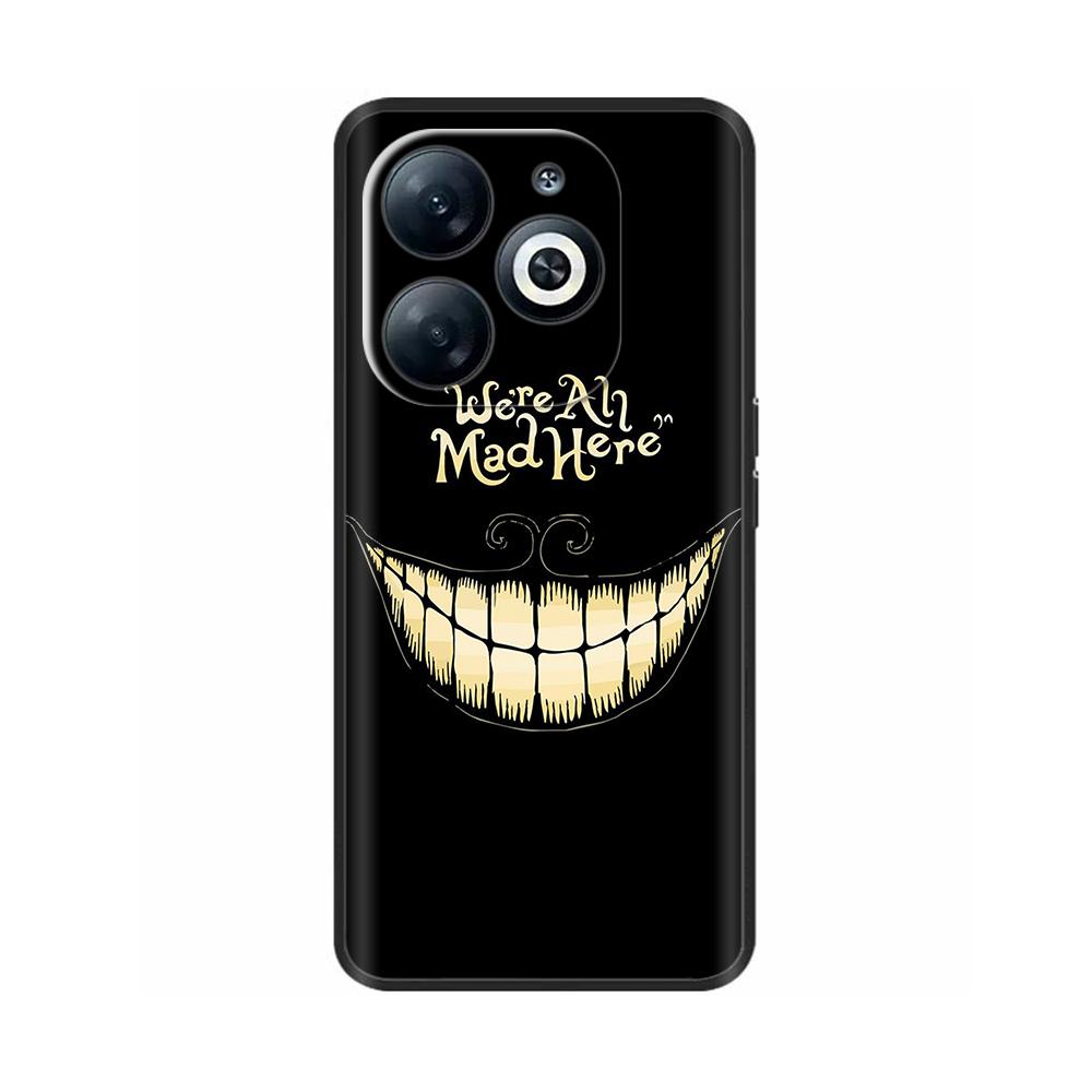 For Infinix Smart 8 Case Cover Funda Black Soft Silicone TPU Protective Phone Case For infinix Smart 8 Smart8 X6525 Bumper Coque