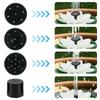 Lotus Solar Power Panel Kit Solar Wasserbrunnen Teich Dekoration Wasserfall Brunnen Outdoor Vogelbad Solarbetriebener schwimmender Gartenbrunnen