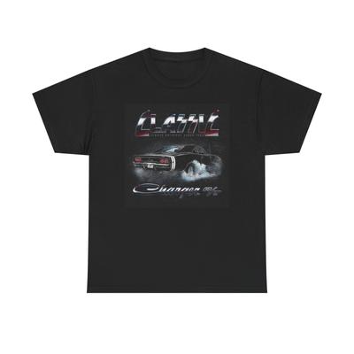Klassischer Charger RT Vintage Grafik T-Shirt Herren Damen T-Shirts Top Marke Neu Baumwoll-T-Shirt