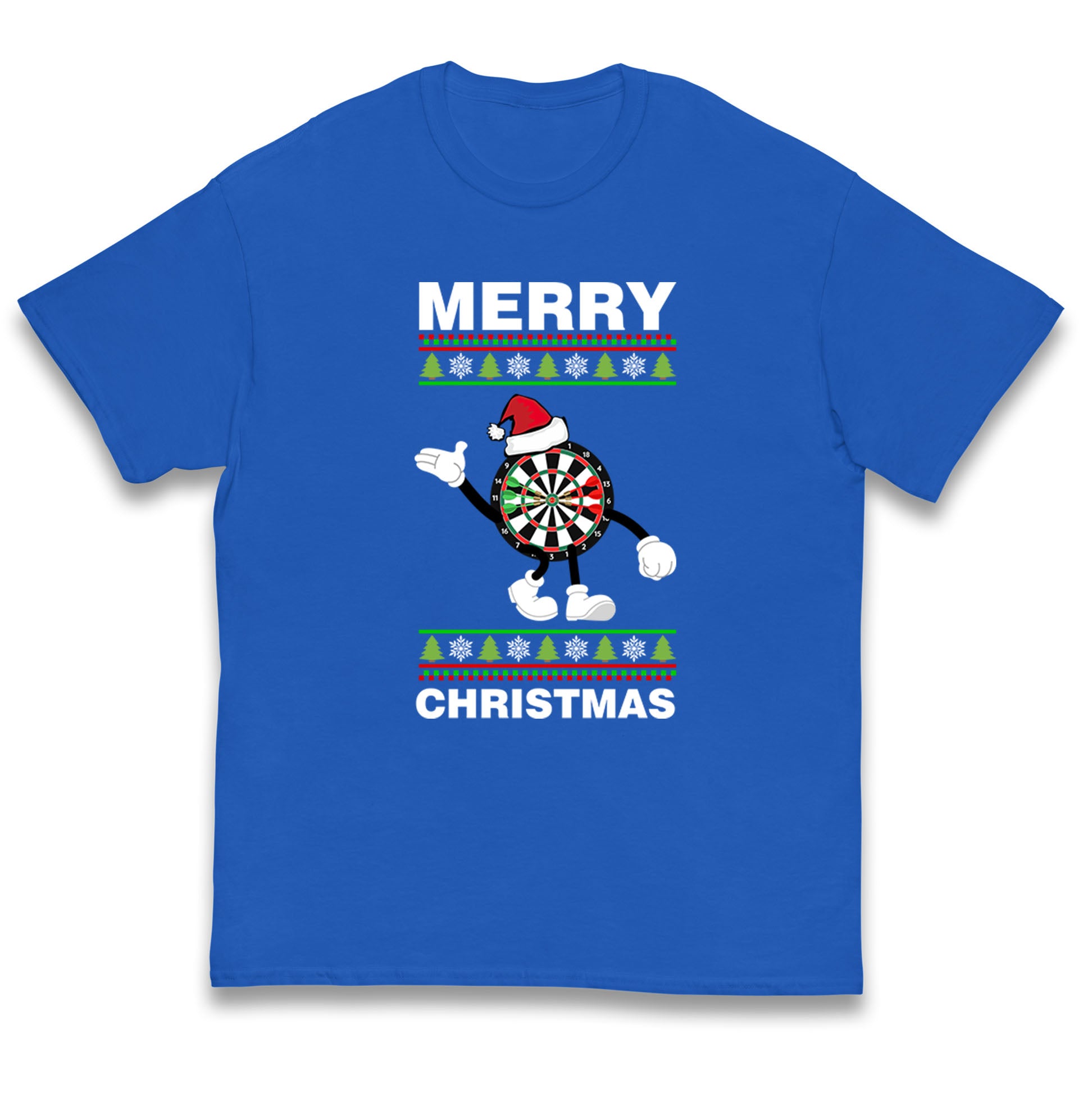 Dart Board Christmas Santa Costume kids T Shirt World Darts Championship Top 140
