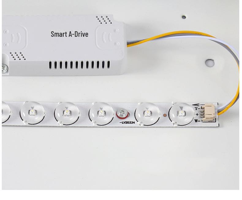 Whole Home Gold Three-Bedroom Ceiling Lamp Set for Living and Bedrooms