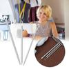 & Fabric Art Craft Wool Thick Knitter Big Eye Yarn Sewing Needles Nylon Wire Knitting Needles