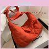 Women Bags Nylon Side Soft 2024 In Trend Brand Quilted Luxury Big Handbags Lady Shoulder Bucket Crossbody Bags Designer Brand