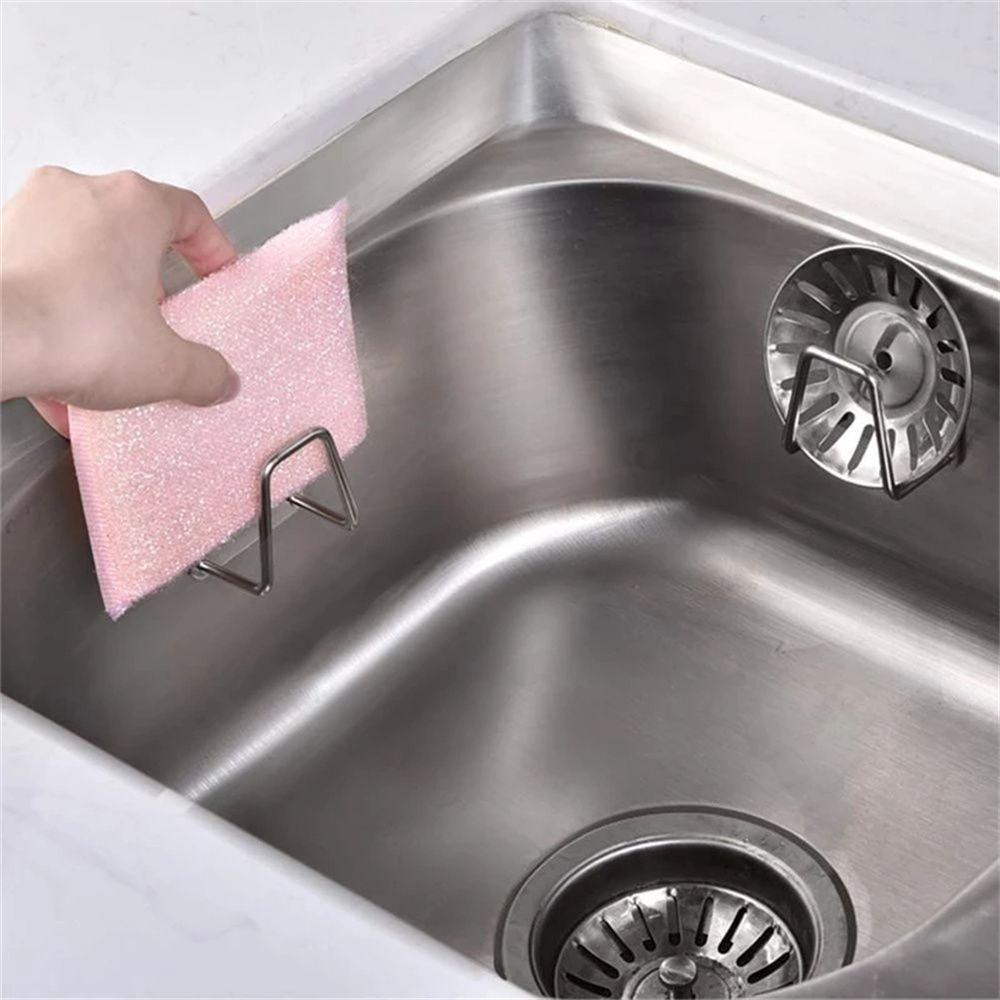 Gadget Dishwashing Brush Accessories Soap Storage Rack Sponges Holder Sink Hook Storage Holder