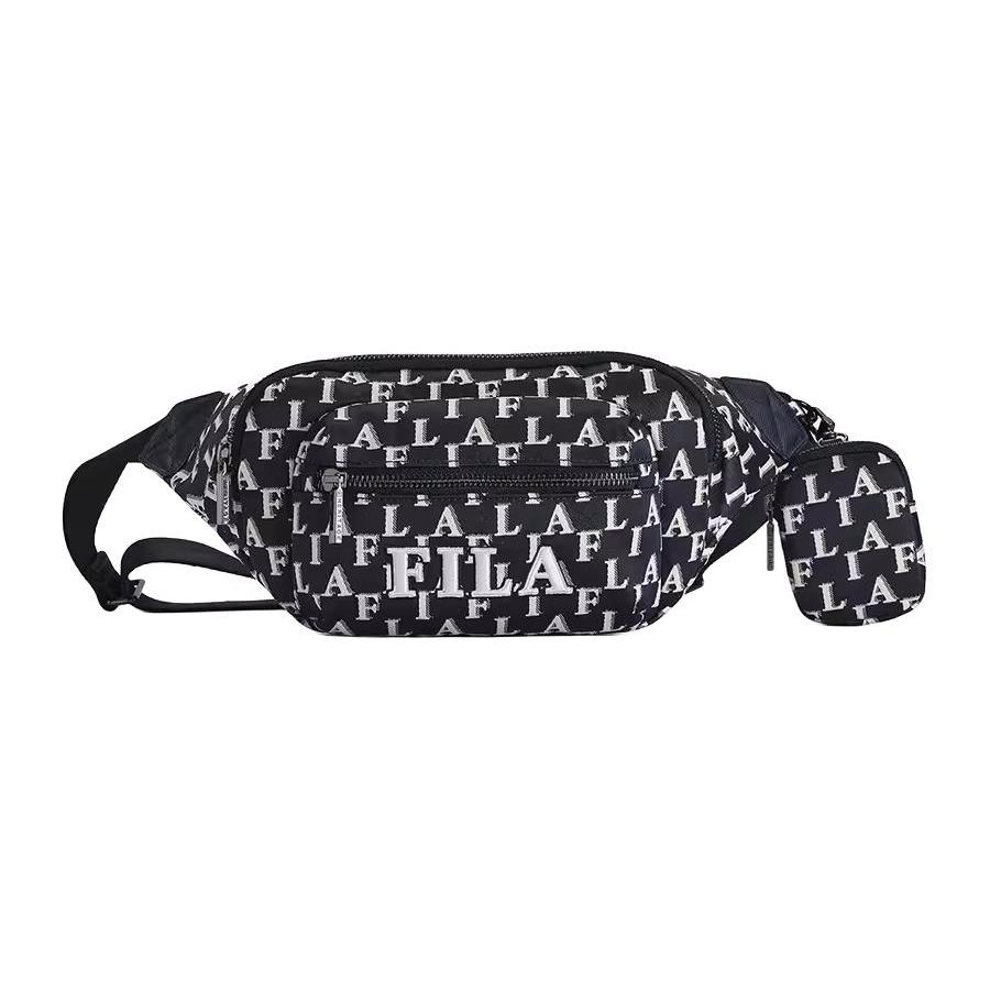 New FILA Fabric Shoulder Bag Crossbody Bag Fanny Pack Extra Small Men's Legend Blue F13M419105FNV