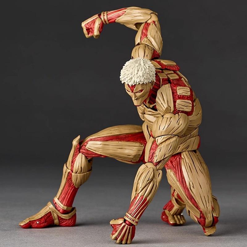 Attack On Titan Reiner Braun Amazing Yamaguchi Revoltech Titano Corazzato Reiner Braun Action Figures Modello Giocattolo