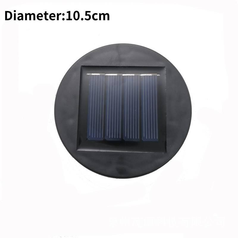 Licht Solar Ersatzoberteil Lithiumbatterie Außenhofzubehör Beleuchtung