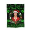 Malachi Barton Throw Blanket for Couch  Fuzzy Soft Plush Blanket 50x60 Inch Multi-size Bedspread for All Seasons