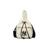 New MLB Polyester Bucket Bag, Handbag, Shoulder Bag, Crossbody Bag Regular Women's Milk White 3ABMS0316-50CRS